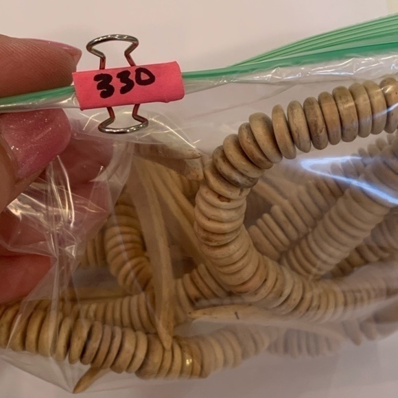 💐5/25 Natural wood double strand spike unique statement - Picture 7 of 7